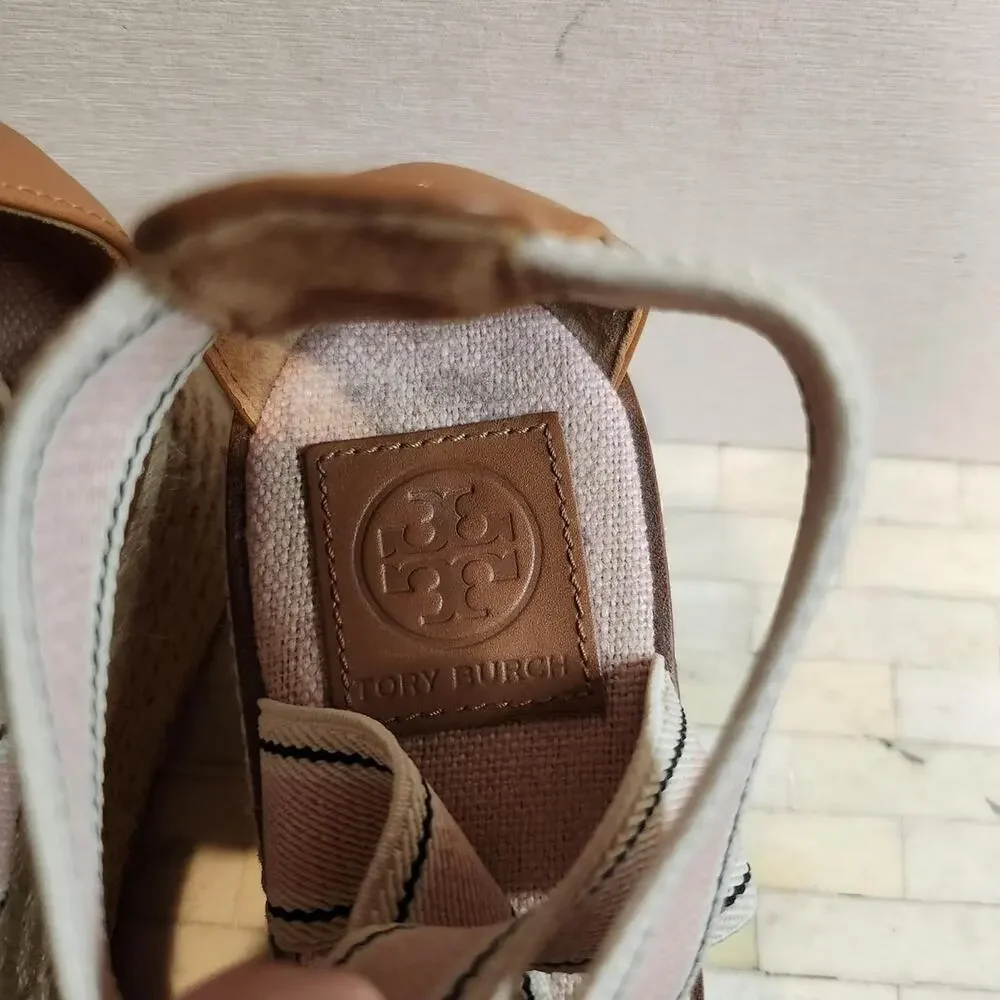 Tory Burch Frieda Espadrille Wedge Sandals